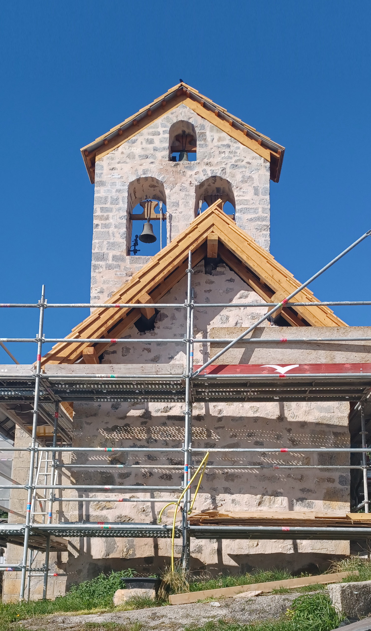 Église Notre-Dame-de-la-Colle à Sauze (06)