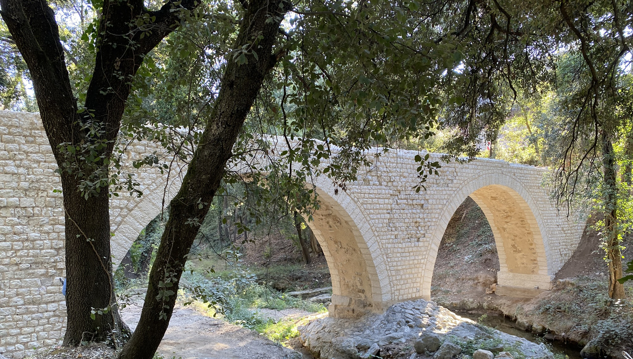 Aqueduc romain de la Bouillide à Valbonne (06)